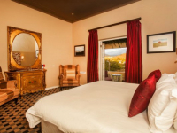 Karoo Art Hotel Bedroom with View